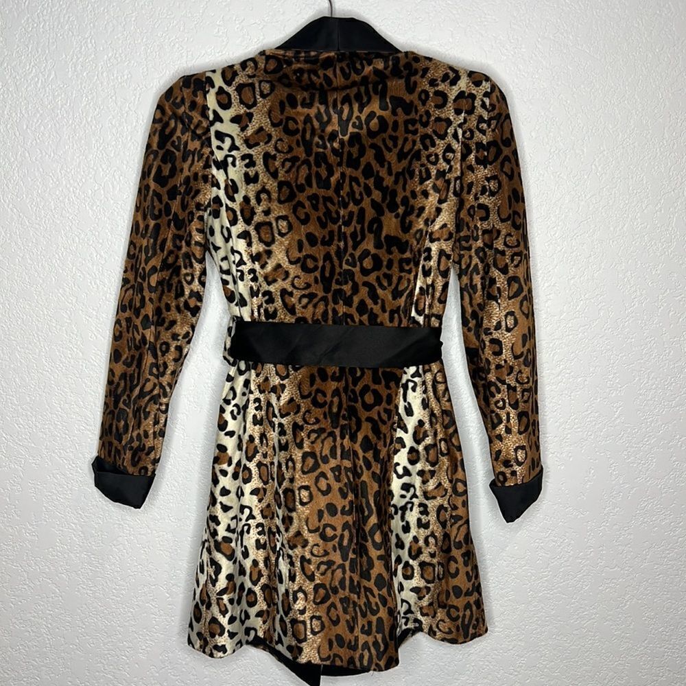 New Valentina Shah Leopard Blazer Dress Size 0 Revolve - Picture 7 of 15